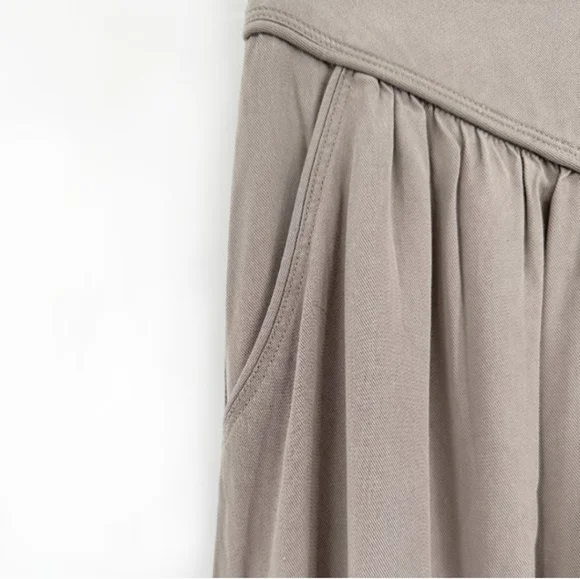 Elegant Gray Midi Skirt Wilfred - Picture 4 of 6